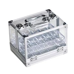 Gse 600pcs Poker Chip Cases Casino Grade Acrylic Chips Carrier With 6. Fixed Price $51.65.