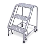 Cotterman 1003n1820a6e10b3c1p1 30 In H Steel Rolling Step, 3 Steps, 450 Lb Load. Fixed Price $290.99.