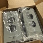 Wiremold Legrand G3046be Duplex Recept Cover 3000-raceway Gray (box Of 10). Fixed Price $53.90.