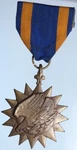 Undated Us Air Force Military Eagle W Thunderbolts Vintage Ribbon Medal I113987. Fixed Price $598.20.