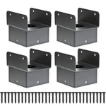 4x4 Post Anchor Connector (4 Pack), Stainless Steel Caps Tie Bracket For.... Fixed Price $99.28.