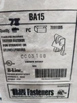 Cooper B-line Ba15 Troffer Fastener Clip 78 Pcs. New Open Box. Fixed Price $39.99.