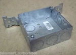 Bowers 4-sw-fb-spl Outlet Box 4in Square 1 1/2in Deep With Bracket. Fixed Price $12.30.