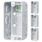 Ohlectric 4 Pack - 4x2 Rectangle Steel Electrical Box 1-7/8" Deep With .... Fixed Price $29.15.