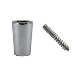 (50 Sets) Beer Tap Handle Standard Ferrule And Hanger Bolt Set. Fixed Price $169.52.