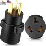 Kanayu 6-50p To 10-30r 30amp Dryer Adapter Compatible With Nema 3 Prong Male Plu. Fixed Price $25.13.