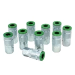 Milton Colorfit Couplers (a-style, Green) - 1/4" Fnpt (box Of 10). Fixed Price $32.20.