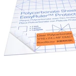 Polycarbonate Plastic Sheet 24" X 48" 0.0625" (1/16") Exact With Easyruler .... Fixed Price $49.32.