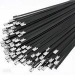 11.8 Inch Black Metal Zip Ties, 100pcs Epoxy Coated 304 Stainless Steel Cable.... Fixed Price $19.86.