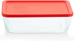 Glass Food Storage Containers 11 Cup Pyrex Simply Store With Bpa Free Lids Snug. Fixed Price $17.99.
