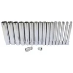 Cta 1189 Deep Metric Socket Set, 18 Pieces, 120mm Long Sockets (6-21mm). Fixed Price $160.00.