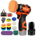 Vkndoynt 3" Cordless Polisher Buffer Sander Kit 0-3000 Rpm 3.0ah Battery. Fixed Price $89.99.