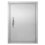 Vevor Bbq Access Door, 17w X 24h Inch Single 24h, Stainless Steel Color. Fixed Price $68.39.