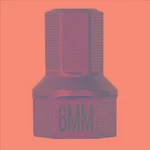 Mayhew 16138 8 Mm Metric Hex Dual Drive Bit, 7/16". Fixed Price $19.73.