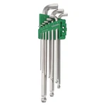 Vessel 8209bpu Ball Point Hex L-key Wrench Stubby 9pc. Set. Fixed Price $27.92.