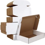 Horlimer 9x6x2 Inches Shipping Boxes Set Of 50, 9" X 6" 2", White-50 Pack. Fixed Price $45.82.