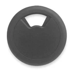 Master Caster 00201 Grommet, Desk, 2 In Dia, 1 1/8 H, Blk. Fixed Price $4.19.