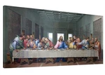 The Last Supper Canvas Wall Art Decor Famous Painting Print - 20" X 40" Long .... Fixed Price $96.79.