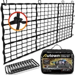 Autown Cargo Net For Pickup Truck Bed - Stretchable 4' X 6' To 6', Black. Fixed Price $43.17.