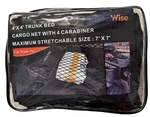 Kaskawise Highly Elastic Cargo Net For Trucks Cars 4'x4' Stretches To 7'x7 Nip. Fixed Price $22.00.