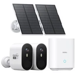 Aosu Solar Security Cameras Wireless Outdoor, 2-cam Kit, 2k Qhd Home Security.... Fixed Price $294.24.