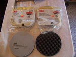 2pkgs (4 Pads) Genuine 3m 5725 8" Perfect-it Hook-it Foam Polishing Pads Velcro. Fixed Price $30.00.