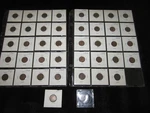 Lot Of 40 Indian Head And 1 Flying Eagle Cents 1c - Mixed Dates. Fixed Price $250.00.