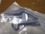 1/4"-20 X 1-1/4" Type B Regular Thumb Screw, No Shoulder, Zinc Qty 10. Fixed Price $10.00.