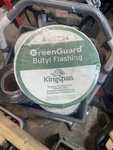 Kingspan 4in X 75ft Green Guard Butyl Flashing Tbf04075. Fixed Price $25.00.