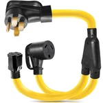 Momuzlly 50 Amp To 30 And 15 Rv Y- Splitter Adapter Power Cord Nema. Fixed Price $71.26.