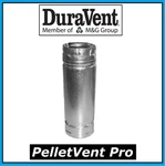 Duravent Pelletvent Pro Pipe Length 3" Diameter X 6" Long #3pvp-06 New!. Fixed Price $37.99.