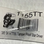 Grey Pneumatic 1155tt Soc Tt55 3/8d Imp Tamprf Trx Male Blk. Fixed Price $21.00.