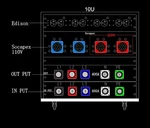 4 Road 20a American Edison Plugs + 19 Pin Socapex Output Camlock Input An. Fixed Price $1678.00.