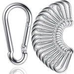 Redovant 30pack Heavy Duty Spring Snap Hooks 4inch 3/8 Carabiner Clips For. Fixed Price $53.61.