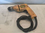 Dewalt Model Dw106 3/8" Vsr Drill Type 2 120 V Ac 50-60hz 0-2500 Rpm, Working.. Fixed Price $39.00.