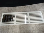 Return Air Grille 8.5" X 26" High Flow Vent With Angled Slots 3/4" Mdf. Fixed Price $74.00.