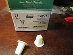 Auveco 14275 Screw Grommet 18mm Head Dia. 17mm Length Qty 25. Fixed Price $12.00.