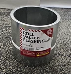 Gibraltar A959-50-6: 6" X 50' Galvanized Flat Stock Roof Roll Valley Flashing. Fixed Price $38.69.
