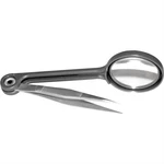 Wilmar Corp. / Performance Tool Magnifying Glass Tweezers. Fixed Price $12.25.