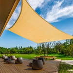 Kanagawa Sun Shade Sail Curved 20x26 Sand Rectangle Outdoor Cover Uv. Fixed Price $141.94.