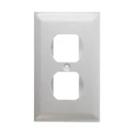 Wiremold G3043be 3000 Series Single Gang Duplex Device Plate, Gray. Fixed Price $8.63.
