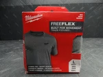 Milwaukee Men's Large Gray Cotton/polyester Short-sleeve Hybrid Work T-shirt. Fixed Price $23.99.