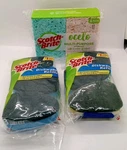 Lot Of 2 Packs 3 Scotch-brite Dishwand Refills 3m + 6 Pack Ocelo Sponges. Fixed Price $20.00.