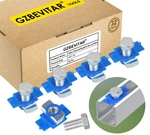 Gzbevitar 1/2-13 Nylon Channel Squeeze Nut And Bolt, Strut Cone Nuts,.... Fixed Price $62.35.