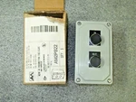 Allied Moulded Am2pb22 Push Button Enclosure W/ 2 Buttons. Fixed Price $41.26.