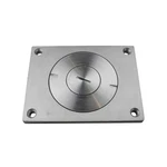 Wiremold Walker 830cktcal-3/4 Single Communication Cover Plate, Brushed Aluminum. Fixed Price $89.00.