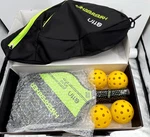 A11n Hyperfeather Se Graphite Pickleball Paddle Set 2 Rackets & 4 Balls W/ Bag. Fixed Price $39.99.