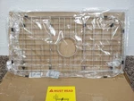 Serene Valley Sink Bottom Grid 27-1/2" X 14-1/4", Centered Drain Ndg2814c. Fixed Price $13.00.