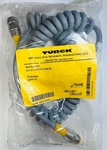 Turck U0975-78 Cordset Cable Assembly Rk4.5t-1.4-rs 4.5t/s90-sp Spiral 4ft. Fixed Price $69.99.