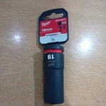 Milwaukee 19mm Deep Socket Impact 1/2" Drive Sq - Hex Shockwave 78mm Long Metric. Fixed Price $18.79.